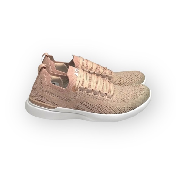 VHTF: new Lululemon x APL ॐ Techloom Breeze Knit Sneaker ॐ Rose Gold Dust ॐ 5.5M - Picture 3 of 16